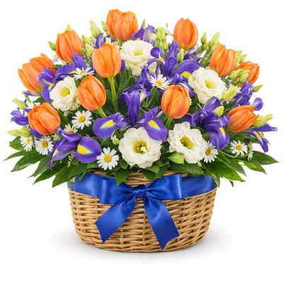 Композиция живых цветов «Летнее сияние»