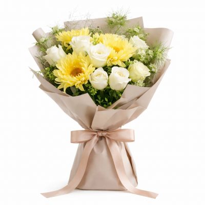 Авторский букет из цветов «Летняя радость»