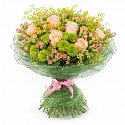 Авторский букет «Волшебные лепестки»