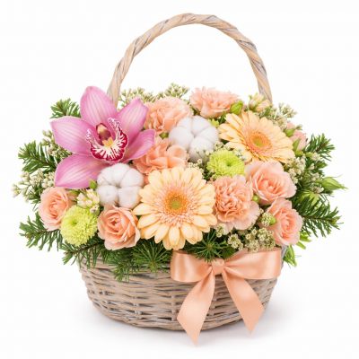 Цветочная композиция «Золотое сияние»